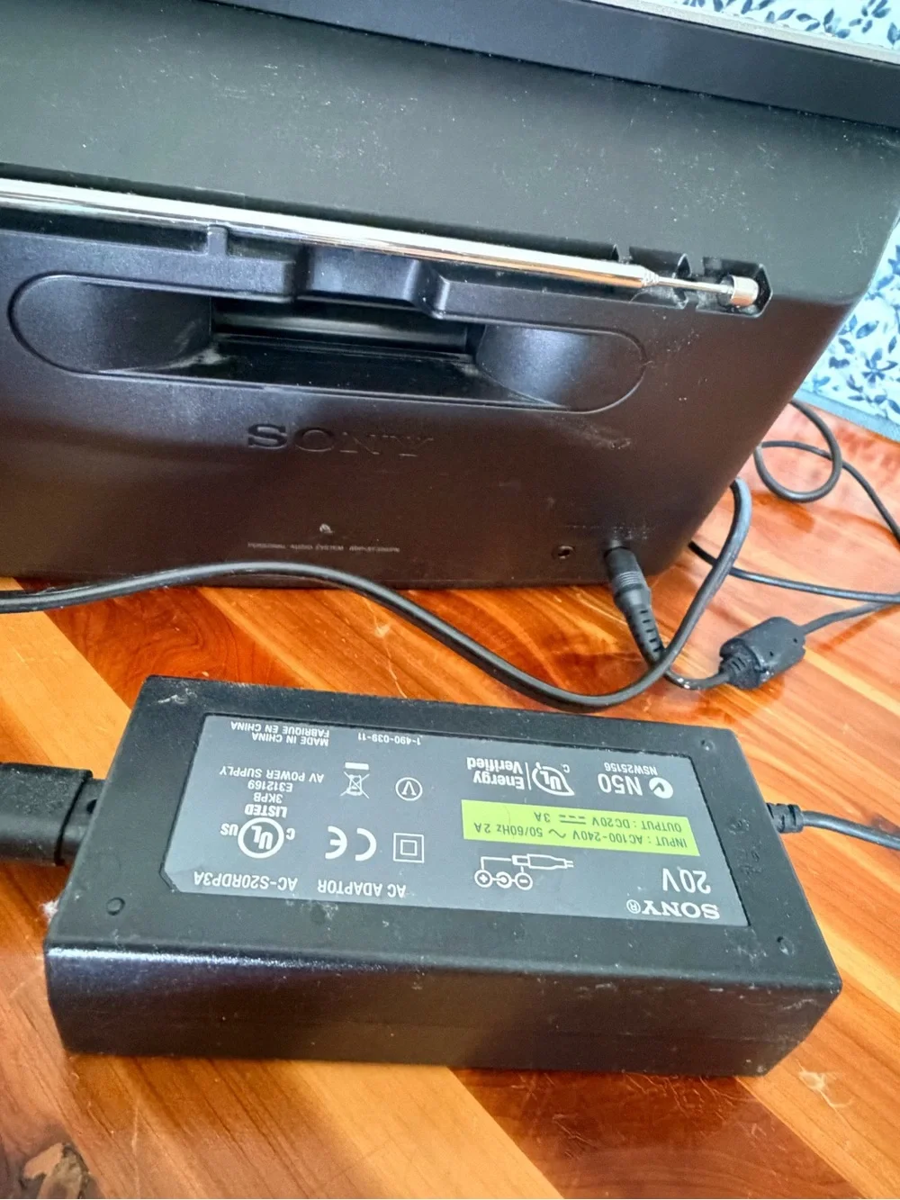 Sony Black Speaker Dock Bluetooth